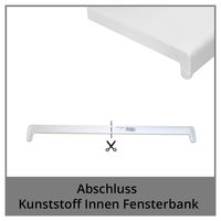 Natursteinabdeckung - Innen-Fensterbänke aus Kunststoff